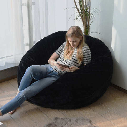 Riesiger Sitzsack mit Faux